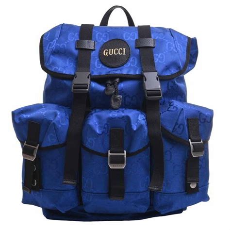 blue flower gucci backpack|Gucci off the grid backpack.